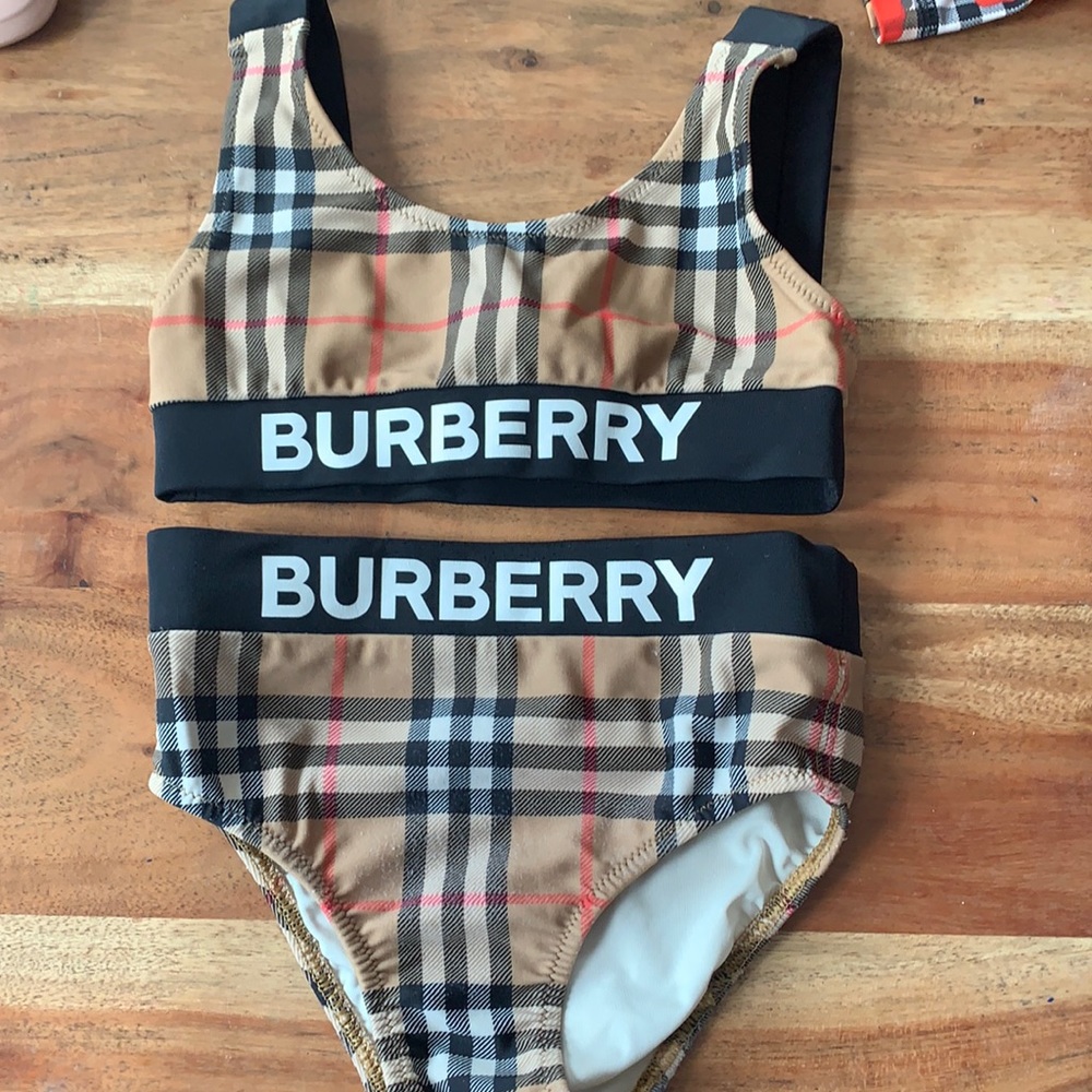 Girls Burberry 2 piece